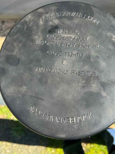 Photo of free Bear canisters (Redwood City to Palo Alto) #1