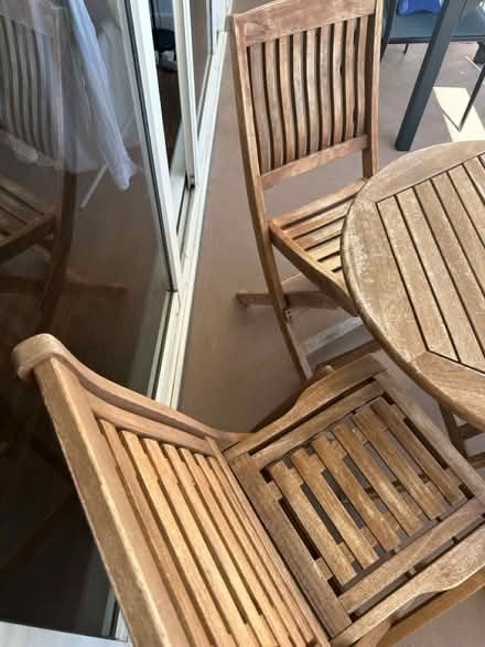 Photo of free Outdoor wooden furniture (33432) #3