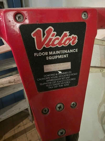 Photo of free floor cleaning machine (Camden NW1) #2