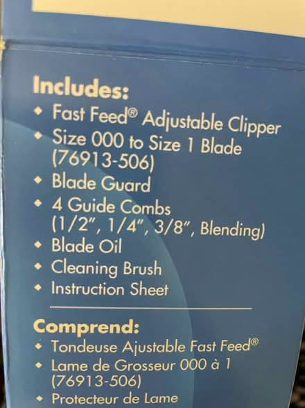 Photo of free Oster hair clipper (Dufferin & Eglinton) #1