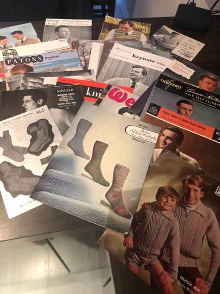 Photo of free Vintage Knitting Patterns for Men (AB16) #1