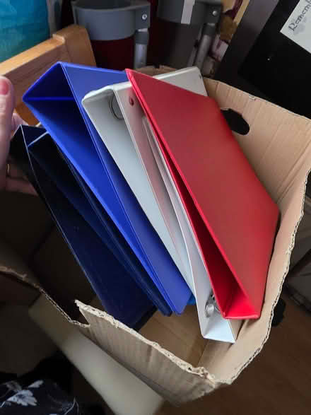 Photo of free Box of folders (Attleborough NR17) #1