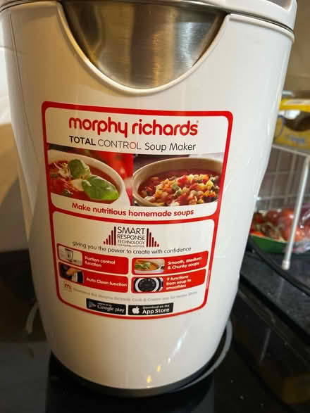 Photo of free Morphy Richards Soup Maker (Witham) #3