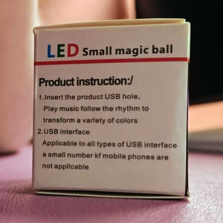 Photo of free 3 x Mini USB Disco Lights (Salford, M3) #3