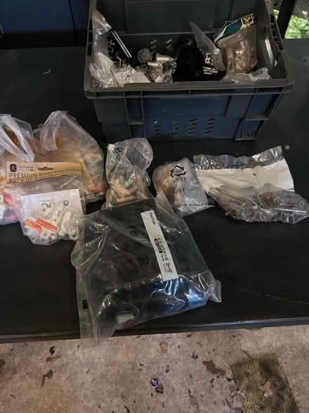 Photo of free Box of kitchen cupboard accessories (Lambs Green RH12) #2