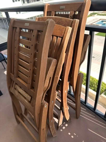 Photo of free Outdoor wooden furniture (33432) #4