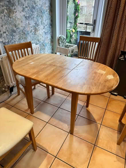 Photo of free Extendable Wooden Dining Table from John Lewis (Apsley HP3) #4