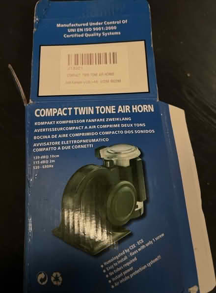 Photo of free 12V Car Air Horn (Lambs Green RH12) #1