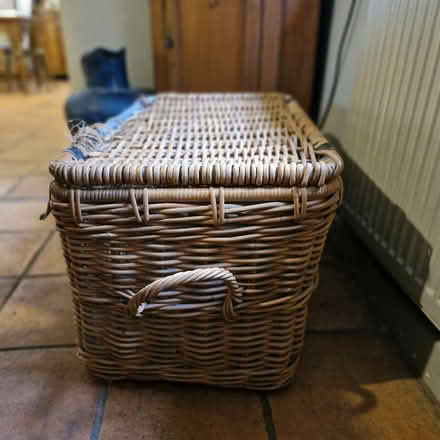 Photo of free Large wicker basket (Owlpen GL11) #2