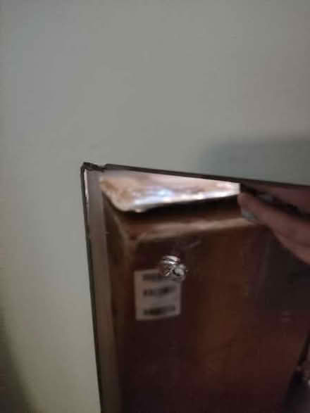 Photo of free Large frameless mirror (Chesterfield S40) #2