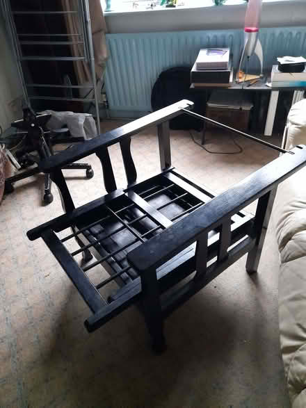 Photo of free Wooden steamer style chair (Loughborough LE11) #2