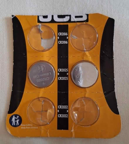 Photo of free Two CR 2025 coin batteries (Castle Ward Lancaster) #1