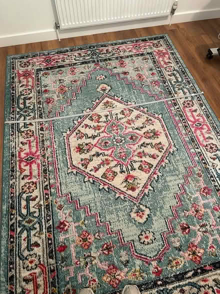 Photo of free Green ornate Rug 230cm/160cm (East Dunbartonshire G64) #4