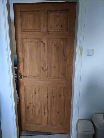 Photo of free Bare wood door (Annbank KA6) #1