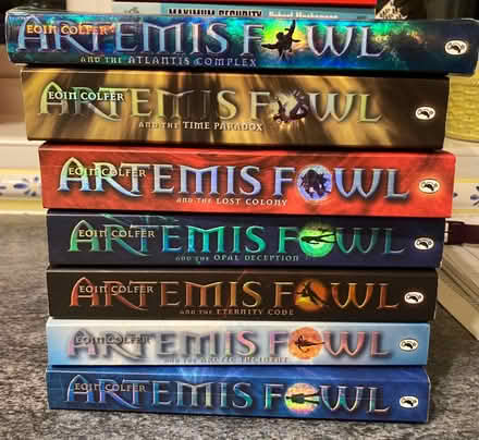 Photo of free Eoin Colfer Artemis Fowl books 1-7 (Dean Row SK9) #1