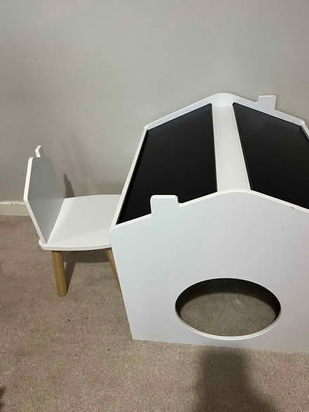 Photo of free Kids art table with 2 chairs (Leominster) #2