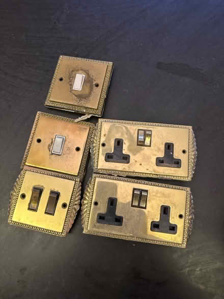 Photo of free Metal sockets and switch switches (South Woodford) #1