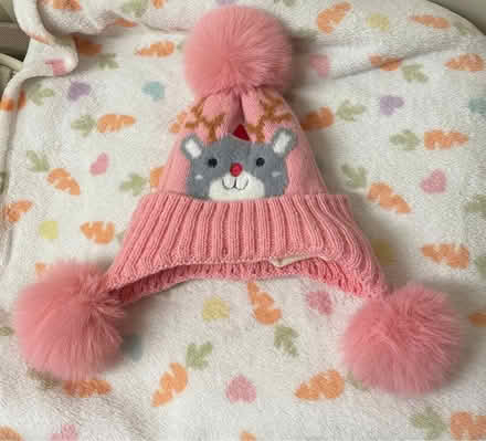 Photo of free Girls Winter Hat with Pom Poms (E17) #1