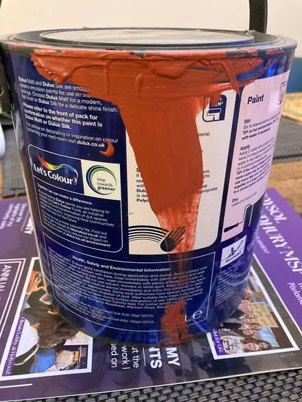 Photo of free Dulux paint (about 1/2 tin) (Edinburgh EH5) #2