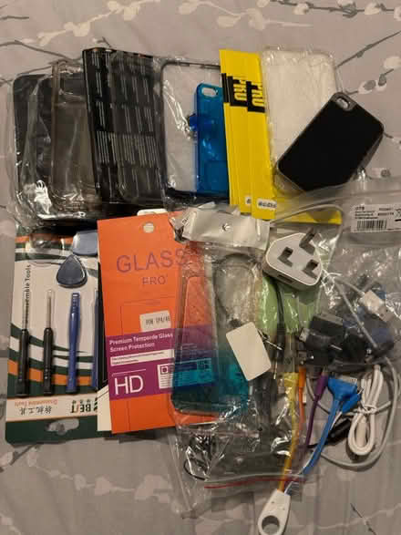 Photo of free Bundle of iPhone cases, accessories (Clapton) #1