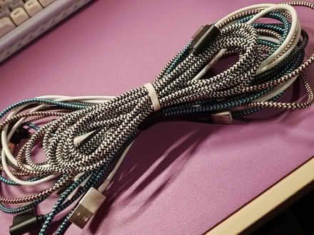 Photo of free Bundle of USB-A to Lightning Cables (Salford, M3) #2