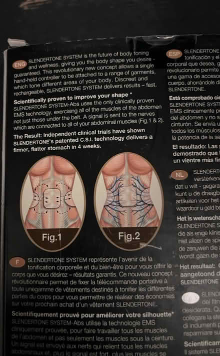 Photo of free Slendertone system-Abs machine (Lambs Green RH12) #3