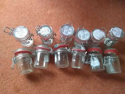 Photo of free 12 x clip top jars (Runwell SS11) #1