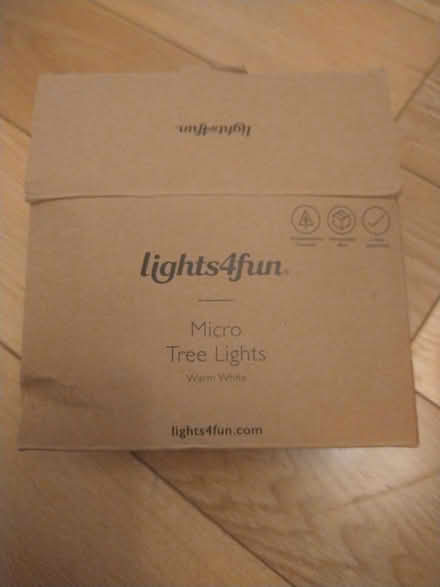 Photo of free tree lights 30m warm white (Malvern Vale WR14) #1