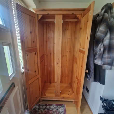 Photo of free Pine wardrobe (The Grange Estate SG6) #2