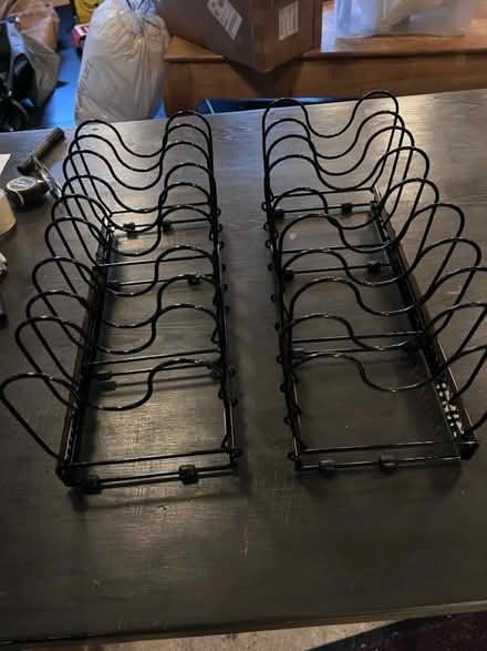 Photo of free 2 black wire draining racks (Lambs Green RH12) #1