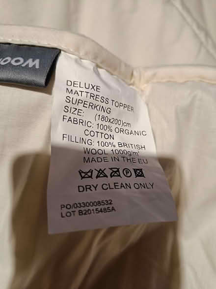 Photo of free Wool mattress topper (East Finchley N2) #1