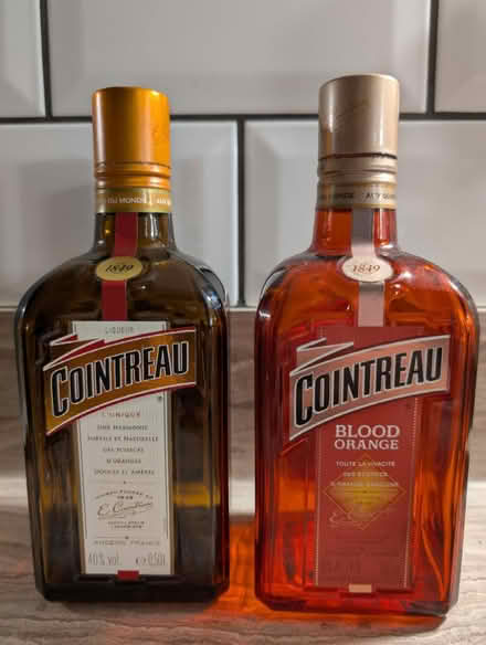 Photo of free 2 empty 0.50L Cointreau bottles (Abingdon, OX14) #1