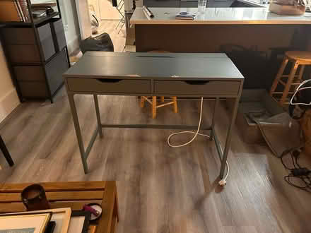 Photo of free Ikea Alex Desk in Blue (Peckham SE15) #1