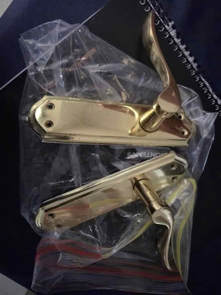 Photo of free Brass Door Handles (Stanley Common DE7) #1