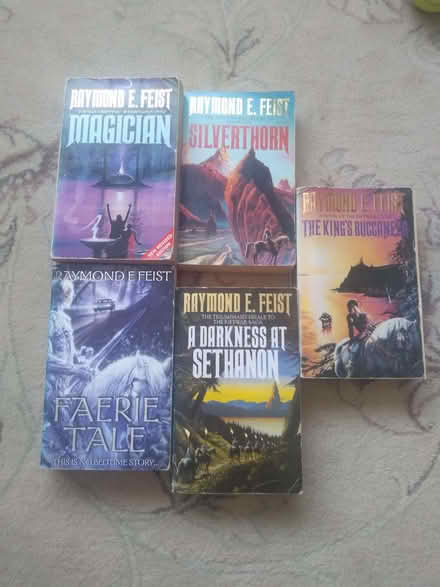 Photo of free Raymond E. Feist science fiction books for readers (Greater Leys OX4) #1
