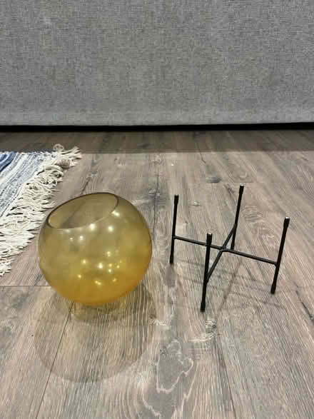 Photo of free Metal/glass candle holder (L8) #2