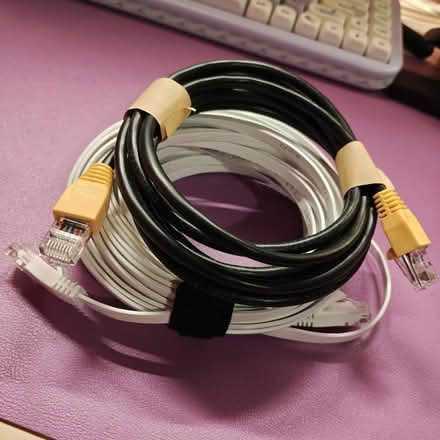 Photo of free 2 x Ethernet Cables (Salford, M3) #1
