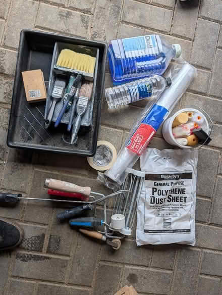 Photo of free Box of decorating equipment. (Medbourne MK5) #2