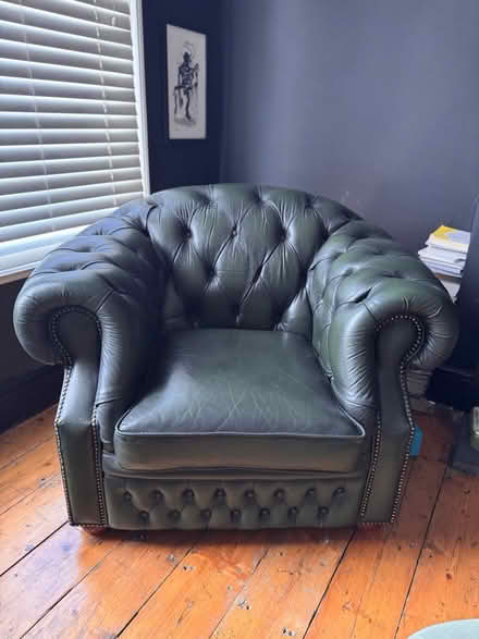 Photo of free Chesterfield Armchair 🏛️ (SE13) #2