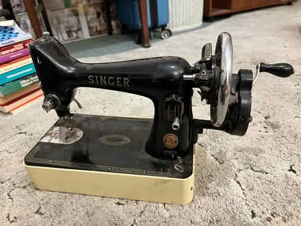 Photo of free Vintage Singer 99K hand turn sewing machine (Eastbourne BN21) #1