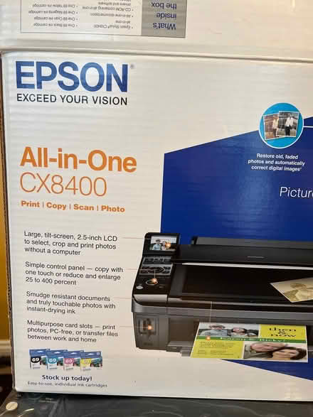 Photo of free Epson All in One CX8400 Bran New (Broomall 19008) #4