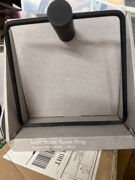 Photo of free toilet roll holder and towel ring (Highburton HD9 0QW) #1