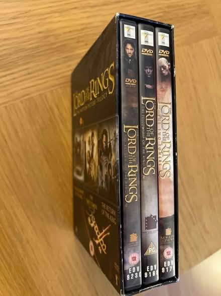Photo of free Lord of the rings dvds (Gilmerton Dykes Avenue) #3