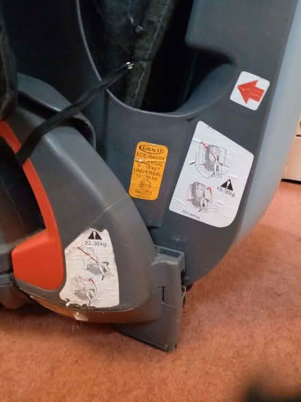 Photo of free Child car seat. (Twyford RG10) #3