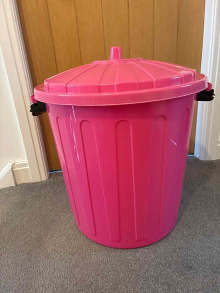 Photo of free Large pink storage bin (PR4 2FH) #1