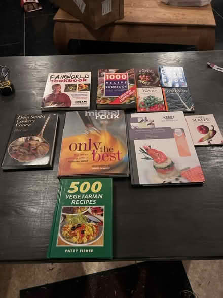 Photo of free A dozen cookery books (Lambs Green RH12) #2