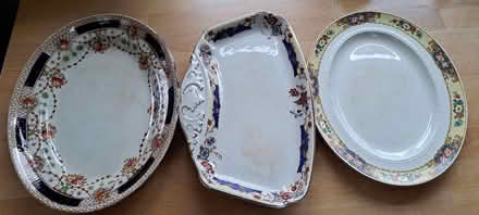 Photo of free 3 vintage plates (Glen Parva, Leicester LE2) #1