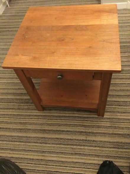 Photo of free Solid wood end table (South County Dublin) #1