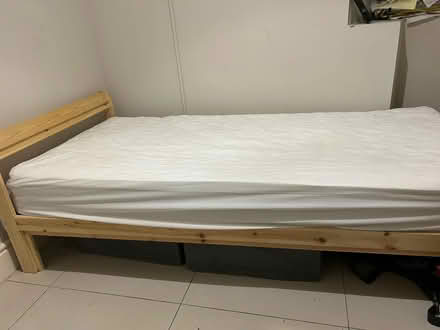 Photo of free IKEA NEIDEN bed frame (Rathmines) #2
