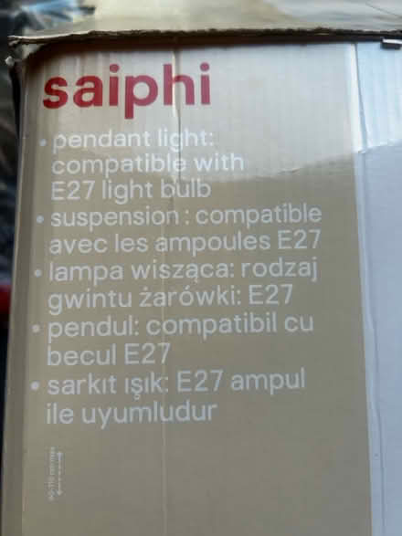 Photo of free Ceiling light shade (Leicester (LE2)) #3